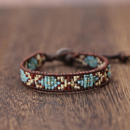 Marieke | Geweven Boheemse Armband