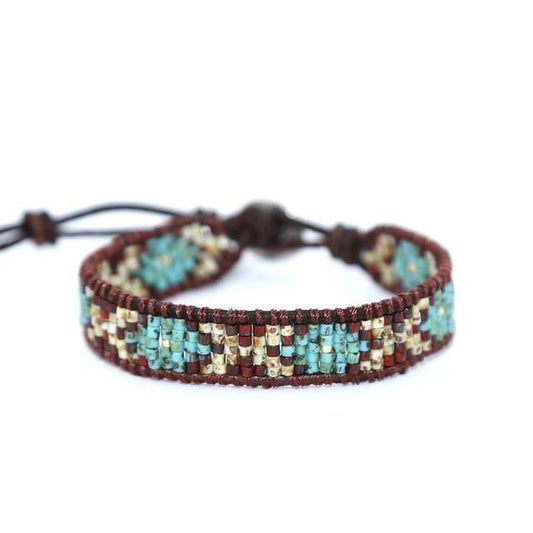 Marieke | Geweven Boheemse Armband