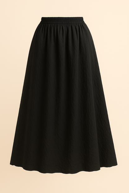 Inessa | Zomerse maxi-rok met linnen