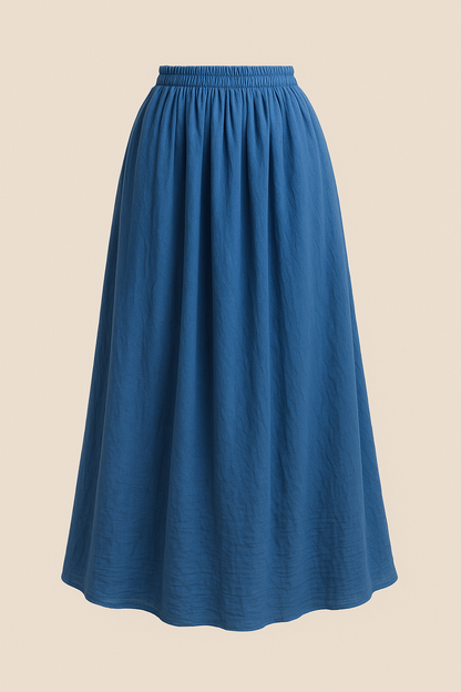 Inessa | Zomerse maxi-rok met linnen