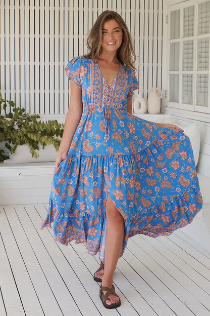 Solara | Boho zomer maxi jurk
