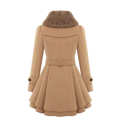 Yena | Stijlvolle trenchcoat met zachte voering