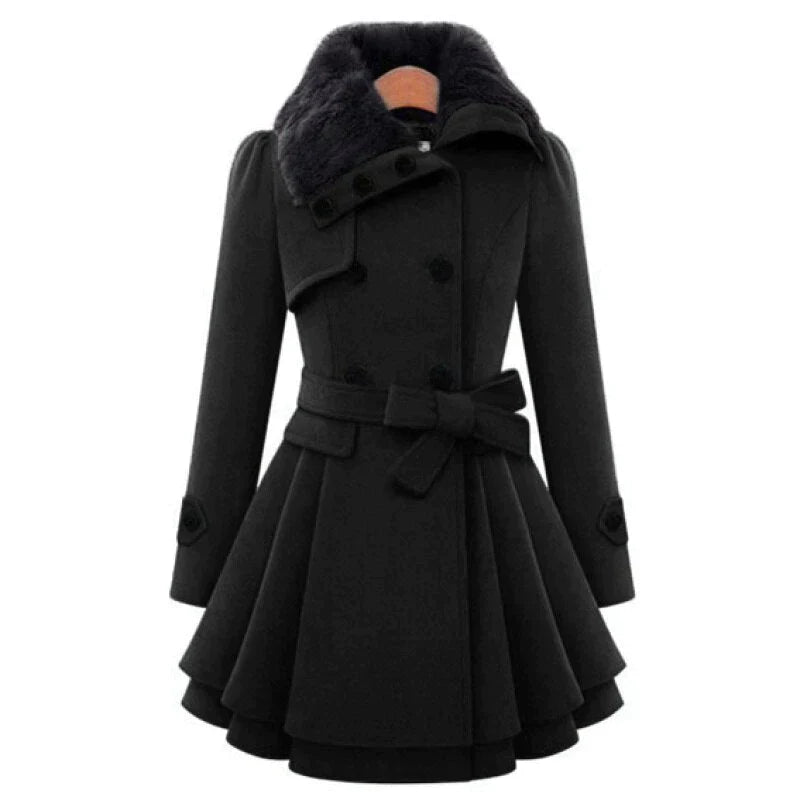 Yena | Stijlvolle trenchcoat met zachte voering