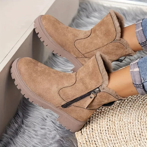 Amalia | Comfortabele en Gezellige Dames Enkellaarsjes
