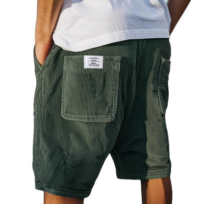 Lenoir | Korte Broek van Chique Fluweel