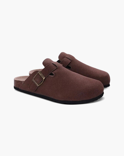 Oude Geld Suède Schoenen voor een Elegante en Klassieke Stijl