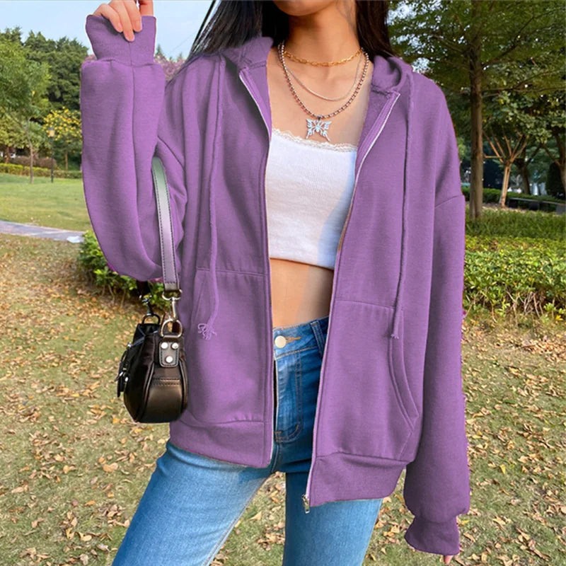 Carlotta | Casual Lange Mouwen Hoodie