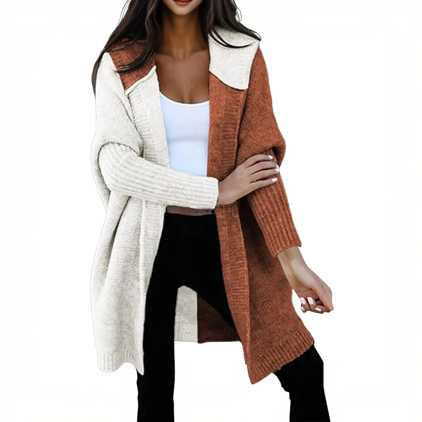 Maya | Warme gebreide cardigan