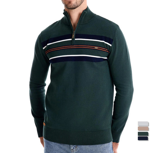 Vernon | Klassieke Zip-up trui