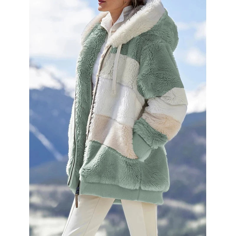 Charlotte | Premium warme jas met capuchon