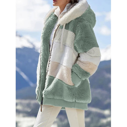 Charlotte | Premium warme jas met capuchon