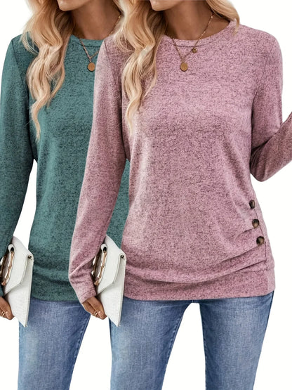 Victoria | Casual Langsleeve Top