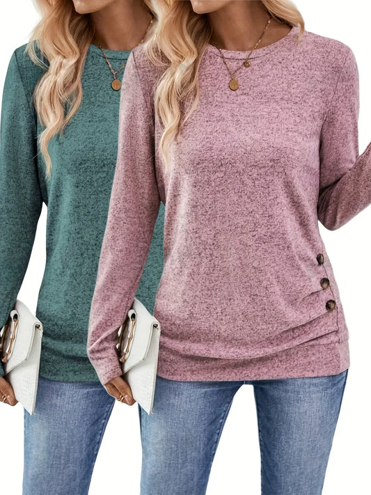 Victoria | Casual Langsleeve Top