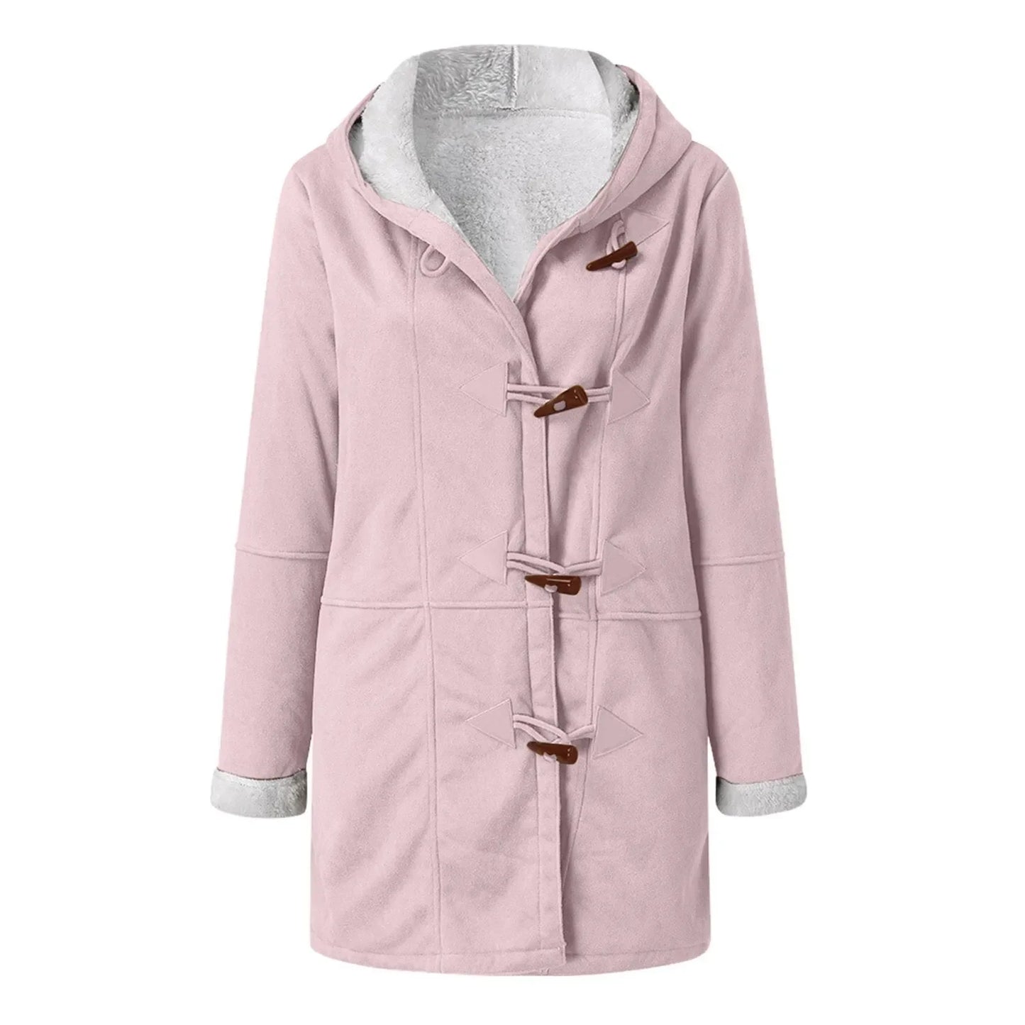 Aria | Elegante warme losse jas met capuchon