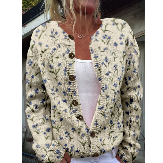 Marie | Chique vest met print