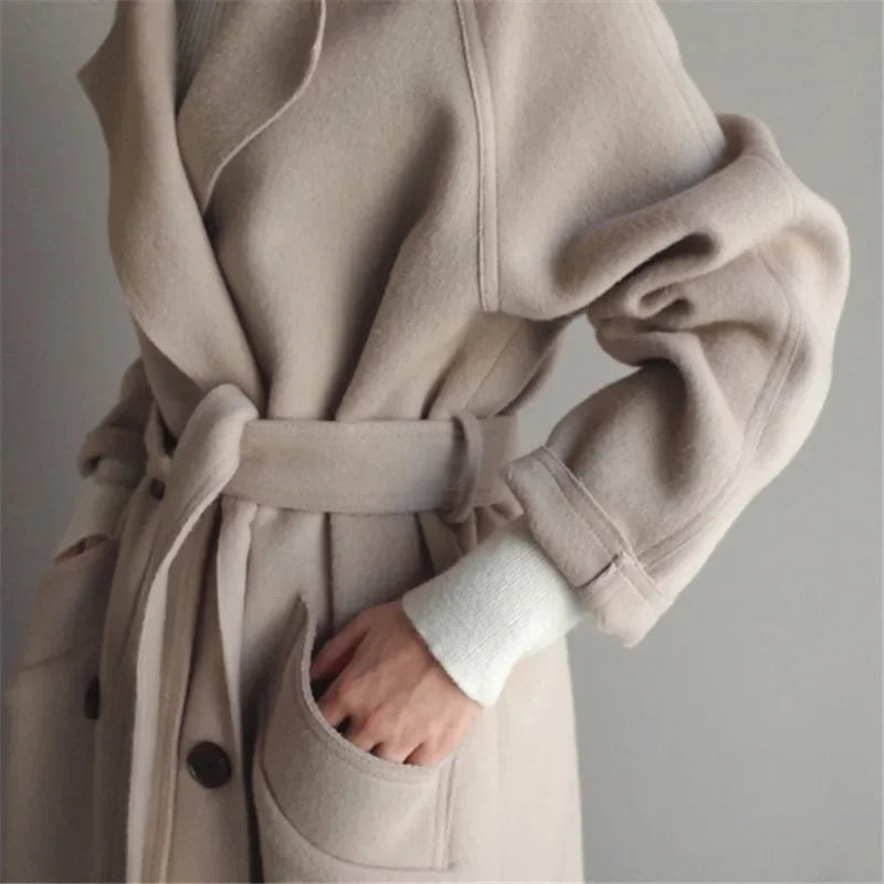 Selene | Casual jas met knoopsluiting