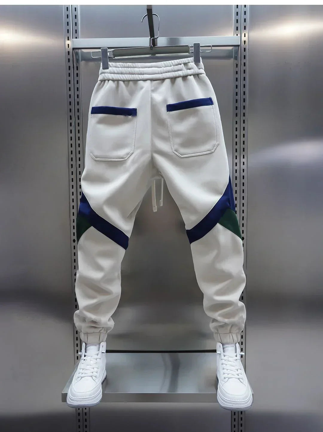 Jim | Casual geruite broek