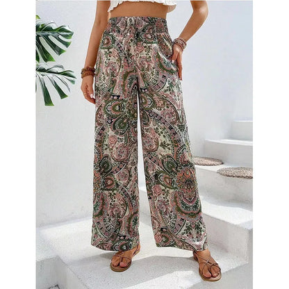 Analyn | Bohemian wijdvallende broek