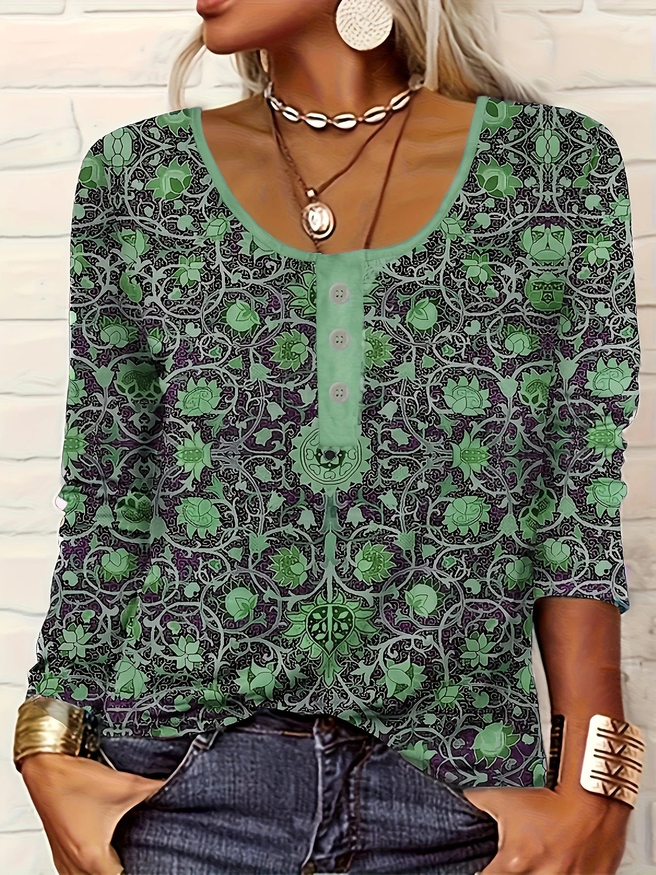 Monica | Stijlvolle boho blouse