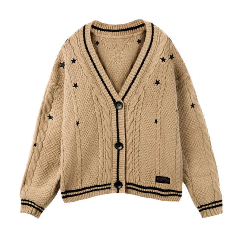 Elvira | Ruime gebreide vest