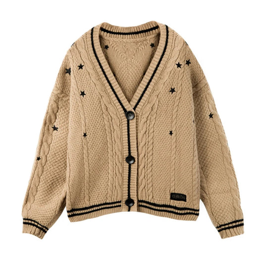 Elvira | Ruime gebreide vest