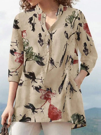 Olivia | Elegante boheemse blouse