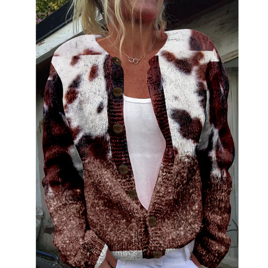 Corinne | Chique vest met print