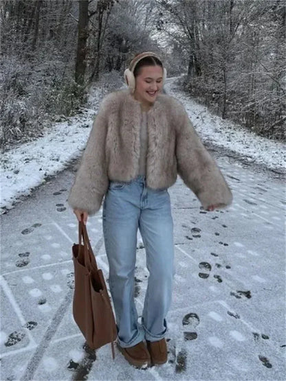 Cora | Elegante loszittende winterjas