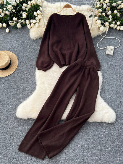 Mila | Elegante Trui & Broek Set