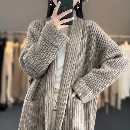 Stella | Elegant warm gebreid vest
