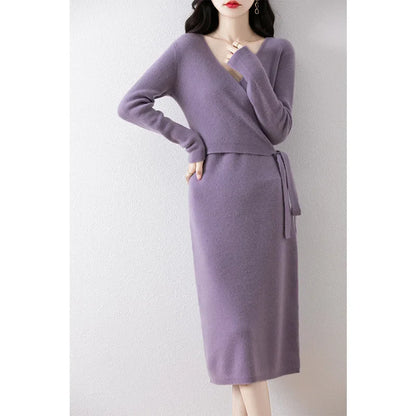 Leilani | Premium Vetersluiting Lange Mouwen Jurk