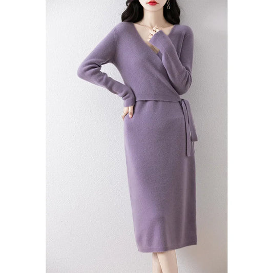 Leilani | Premium Vetersluiting Lange Mouwen Jurk