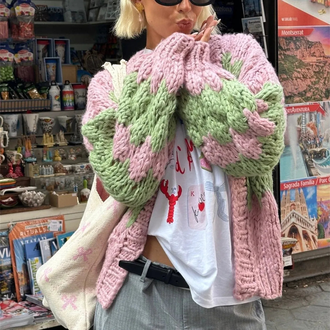 Lucy | Zachte oversized vest