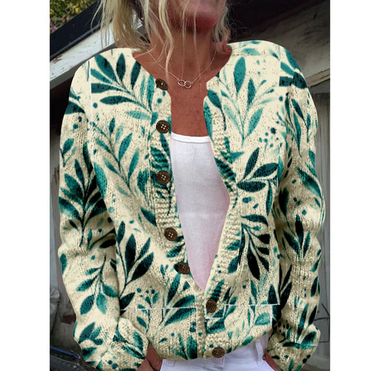 Nicolette | Chique vest met print
