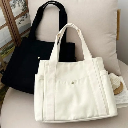 Teresa | Ruime canvas schoudertas