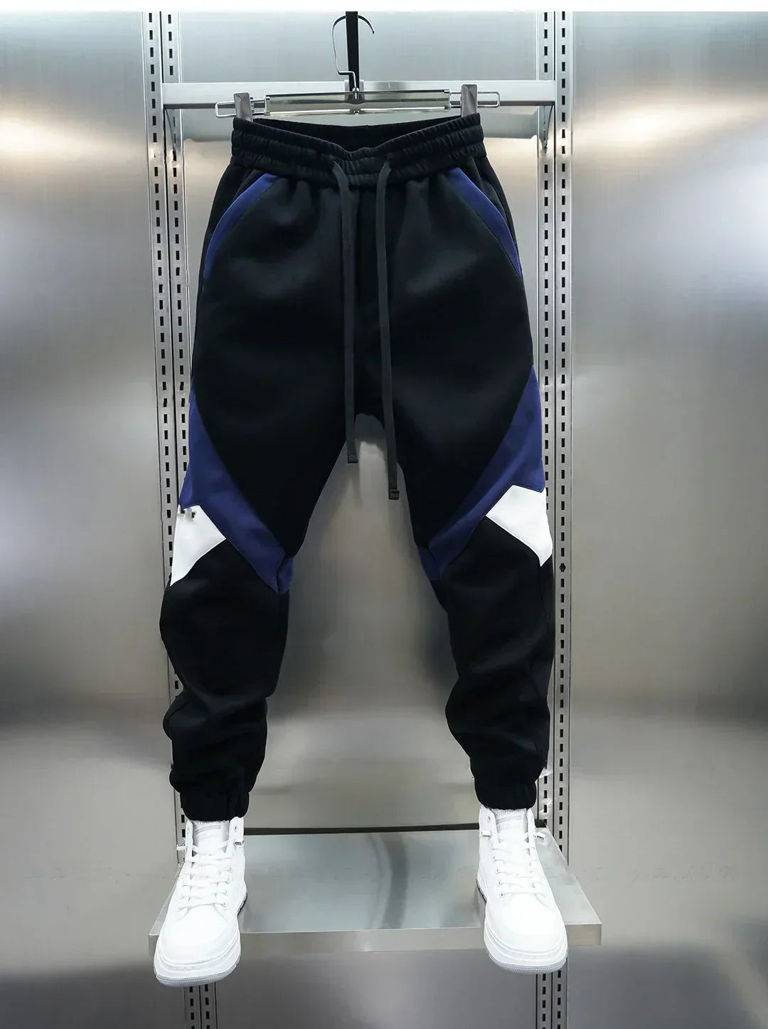 Jim | Casual geruite broek