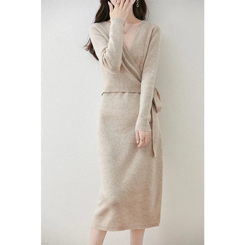 Leilani | Premium Vetersluiting Lange Mouwen Jurk
