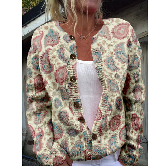 Bernadette | Chique vest met print