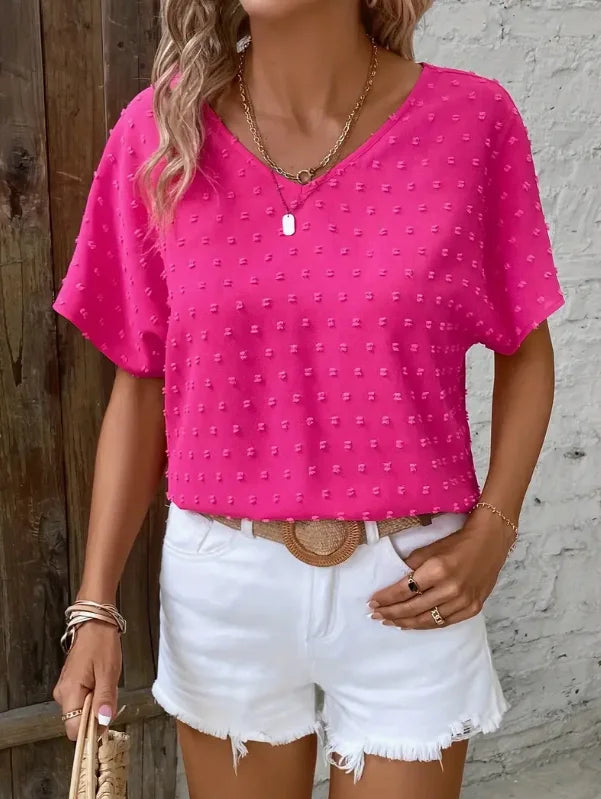Lorelai | Luchtige blouse met speelse charme