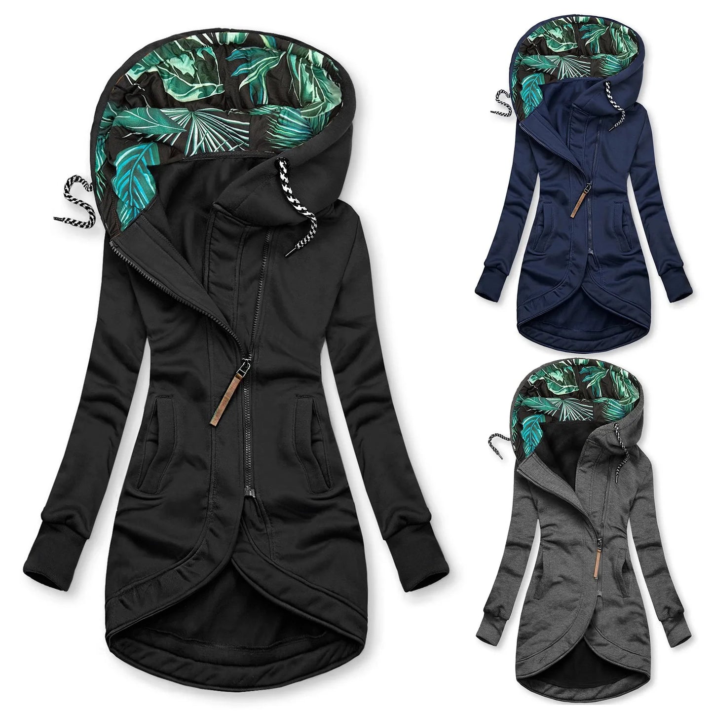 Mia | Elegante lange winterjas