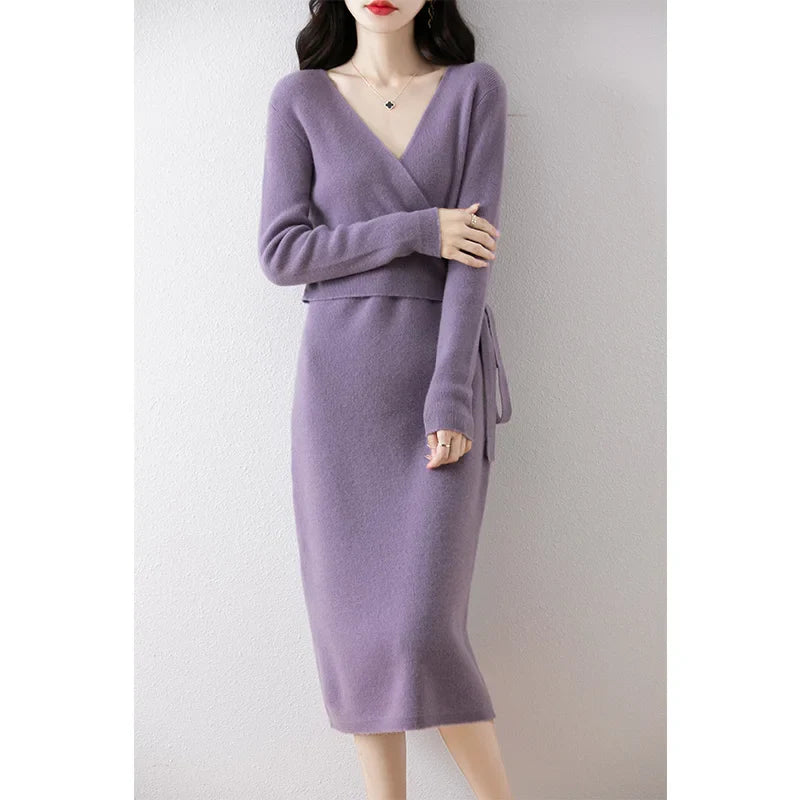 Leilani | Premium Vetersluiting Lange Mouwen Jurk