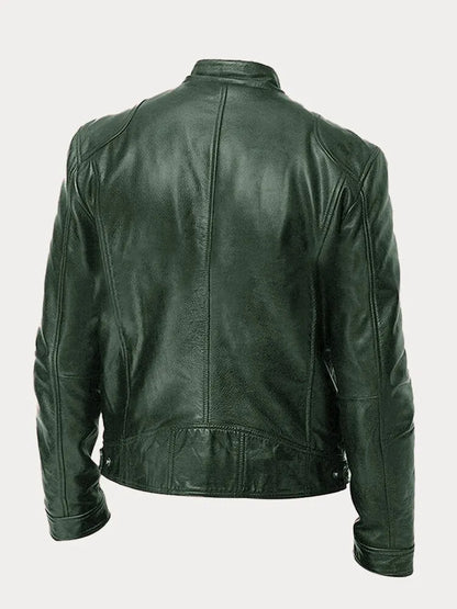 Jerald | Casual leren jack