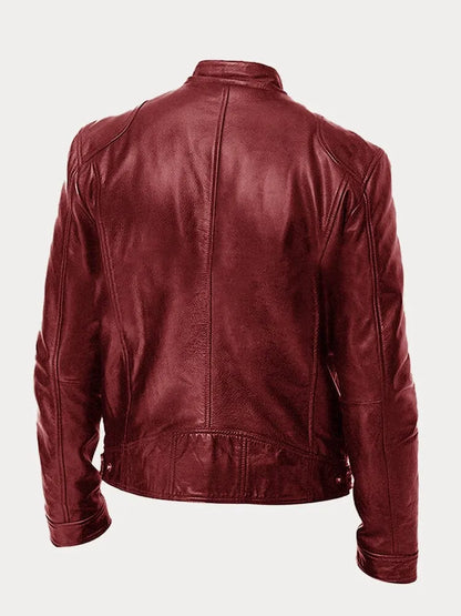 Jerald | Casual leren jack