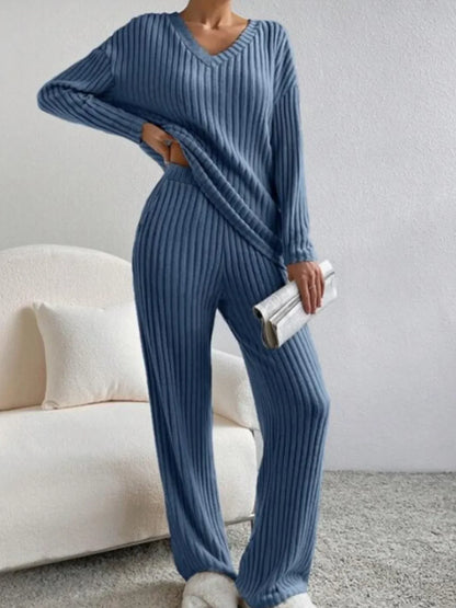 Orletta | Comfortabele loungeset met V-hals