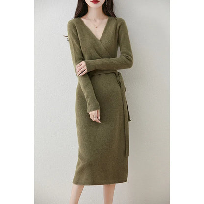 Leilani | Premium Vetersluiting Lange Mouwen Jurk