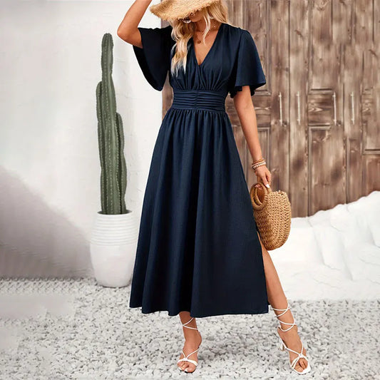Kim | Elegante en geraffineerde midi-jurk