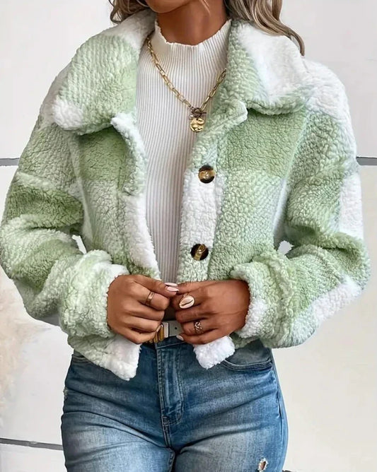 Reese | Trendy jas met zachte stof