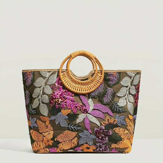 Cora | Elegante handtas met bloemen