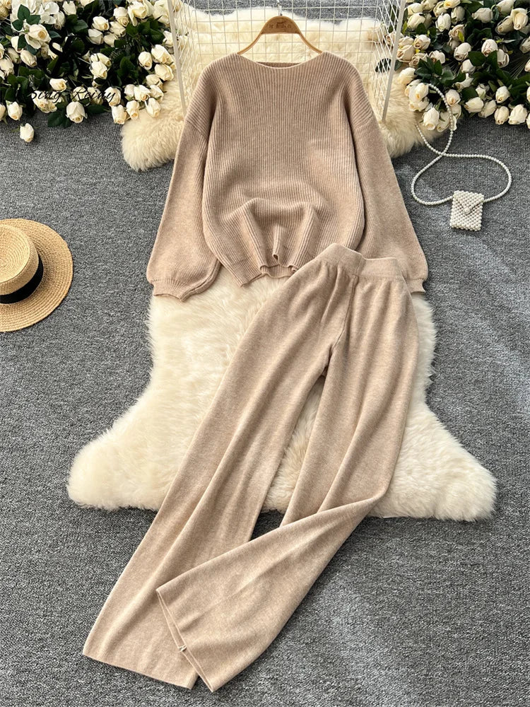 Mila | Elegante Trui & Broek Set