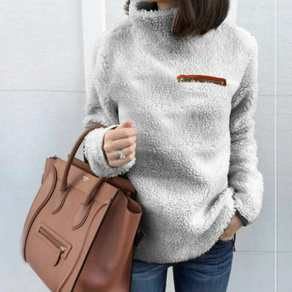 Elena | Turtleneck trui met ritssluiting voor dames